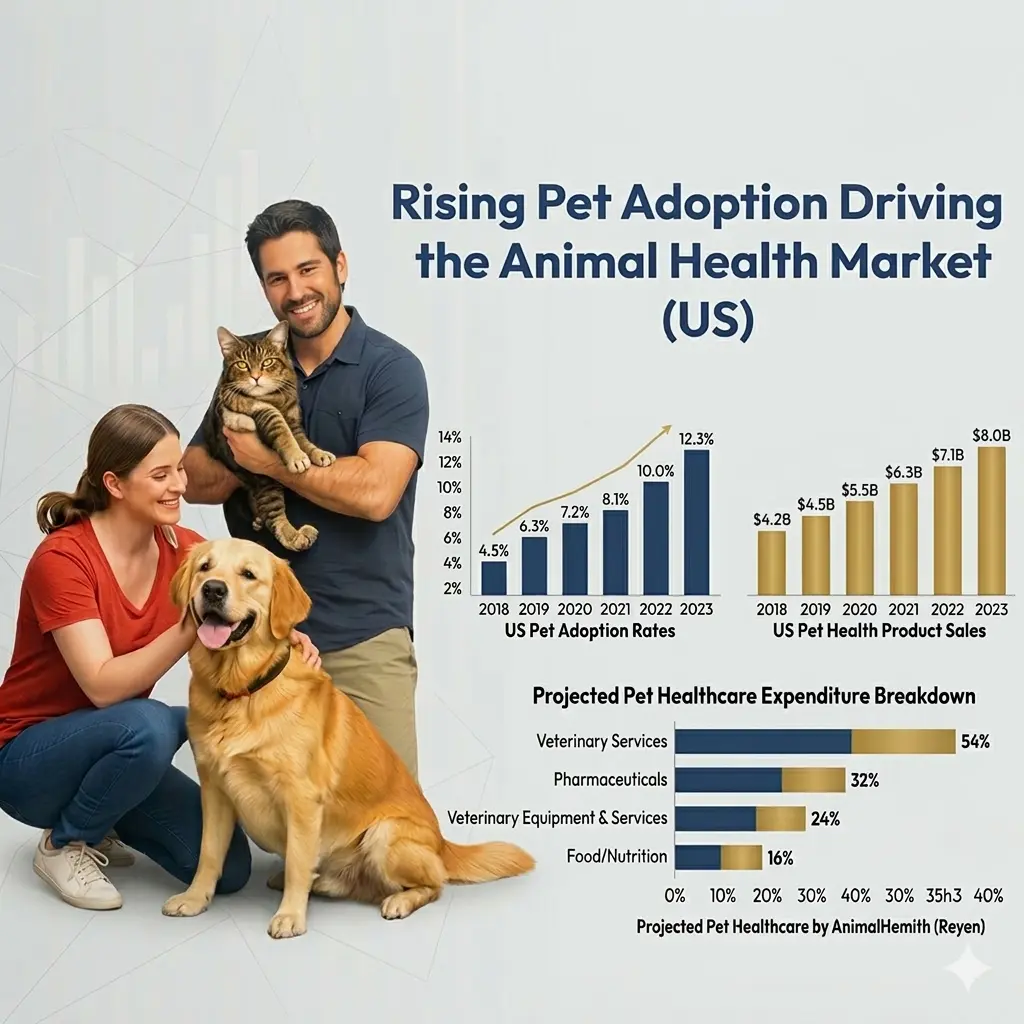 Rising Pet Adoption Driving the Animal Health Market (US)